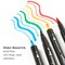 KINGART® PRO Twin-Tip™ 445 Series Brush Pen Art Markers, Set of 24 Unique & Vivid Colors